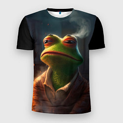 Мужская спорт-футболка Frog Pepe
