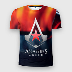 Мужская спорт-футболка Assassins Creed ussr