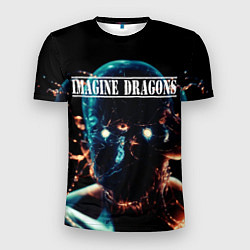 Мужская спорт-футболка Imagine Dragons рок группа