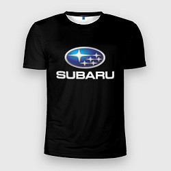 Мужская спорт-футболка Subaru sport auto car