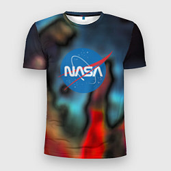 Мужская спорт-футболка Nasa space star collection