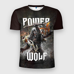 Футболка спортивная мужская Powerwolf: werewolf, цвет: 3D-принт