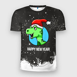 Мужская спорт-футболка Happy new year 2024
