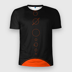 Футболка спортивная мужская Solar system - abstract, цвет: 3D-принт