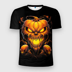 Мужская спорт-футболка Evil pumpkin
