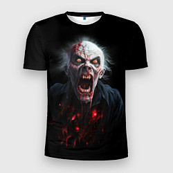 Мужская спорт-футболка Злой вампир