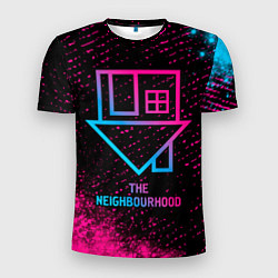 Мужская спорт-футболка The Neighbourhood - neon gradient