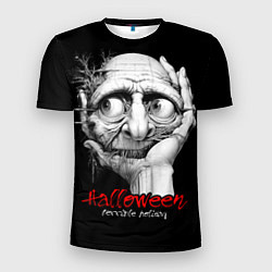 Мужская спорт-футболка Страшный праздник Хэллоуин
