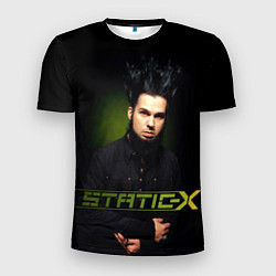 Футболка спортивная мужская Static - X, цвет: 3D-принт