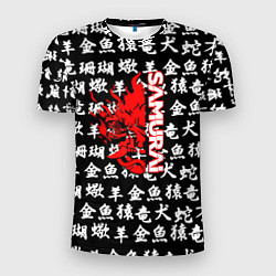 Мужская спорт-футболка Samurai japan symbol