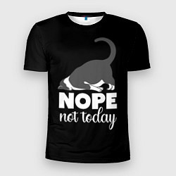 Мужская спорт-футболка Nope not today
