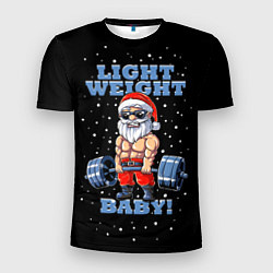 Мужская спорт-футболка Santa Claus - light weight baby