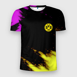 Футболка спортивная мужская Borussia Dortmund sport, цвет: 3D-принт