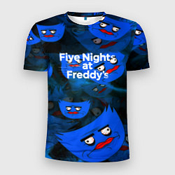 Мужская спорт-футболка Huggy Wuggy x Five Nights at Freddys