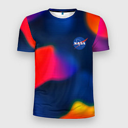 Мужская спорт-футболка Nasa gradient sportcolor