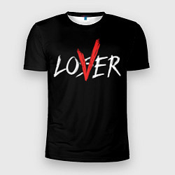 Футболка спортивная мужская Lover loser, цвет: 3D-принт