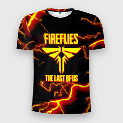 Мужская спорт-футболка The Last of Us thunderstorm