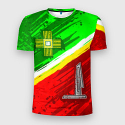 Футболка спортивная мужская Флаг Зеленограадского АО, цвет: 3D-принт