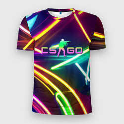 Мужская спорт-футболка Counter Strike - neon glow