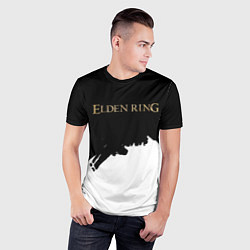 Футболка спортивная мужская Elden ring gold, цвет: 3D-принт — фото 2