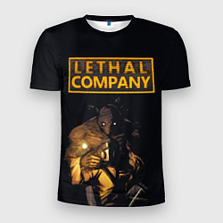 Футболка спортивная мужская Lethal Company, цвет: 3D-принт