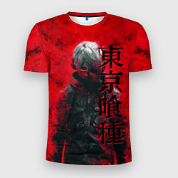 Мужская спорт-футболка Tokyo Ghoul - Kaneki Ken