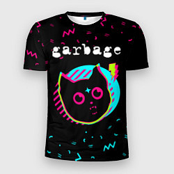 Мужская спорт-футболка Garbage - rock star cat