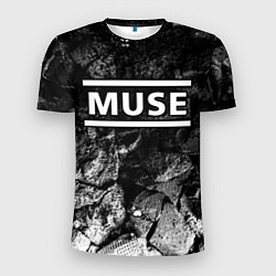 Мужская спорт-футболка Muse black graphite