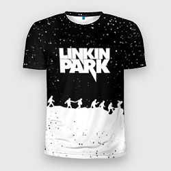 Мужская спорт-футболка Linkin park bend steel