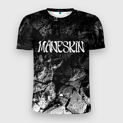 Мужская спорт-футболка Maneskin black graphite