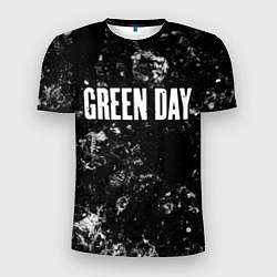 Футболка спортивная мужская Green Day black ice, цвет: 3D-принт