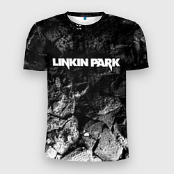 Мужская спорт-футболка Linkin Park black graphite