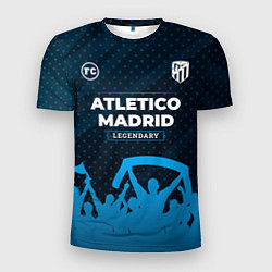Футболка спортивная мужская Atletico Madrid legendary форма фанатов, цвет: 3D-принт