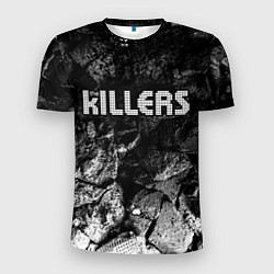 Футболка спортивная мужская The Killers black graphite, цвет: 3D-принт