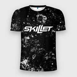 Футболка спортивная мужская Skillet black ice, цвет: 3D-принт