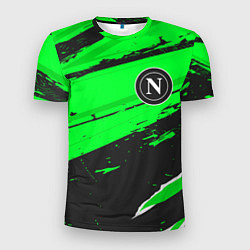 Футболка спортивная мужская Napoli sport green, цвет: 3D-принт
