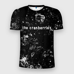Футболка спортивная мужская The Cranberries black ice, цвет: 3D-принт