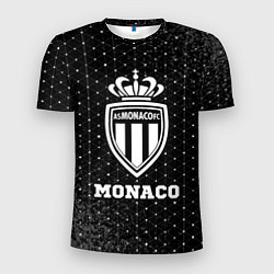 Футболка спортивная мужская Monaco sport на темном фоне, цвет: 3D-принт