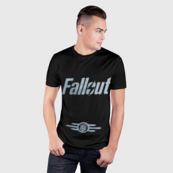 Футболка спортивная мужская Fallout - Logo, цвет: 3D-принт — фото 2