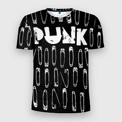 Мужская спорт-футболка Punk pins