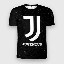 Футболка спортивная мужская Juventus sport на темном фоне, цвет: 3D-принт