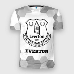 Мужская спорт-футболка Everton sport на светлом фоне