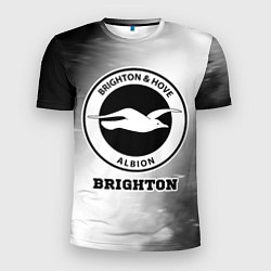 Мужская спорт-футболка Brighton sport на светлом фоне