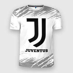 Мужская спорт-футболка Juventus sport на светлом фоне