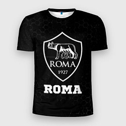 Мужская спорт-футболка Roma sport на темном фоне