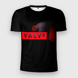 Футболка спортивная мужская Valve afro logo, цвет: 3D-принт