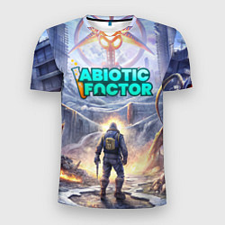 Мужская спорт-футболка Abiotic Factor атомный завод