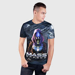 Футболка спортивная мужская Mass Effect ТалиЗора, цвет: 3D-принт — фото 2