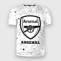 Мужская спорт-футболка Arsenal sport на светлом фоне