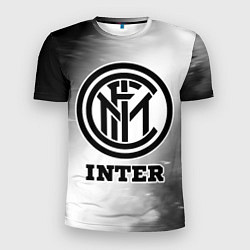 Мужская спорт-футболка Inter sport на светлом фоне